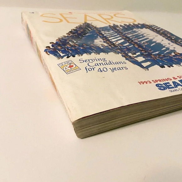 Vintage 1993 Sears Spring and Summer Canada Catalogue 40th Anniversary Magazine - Picture 6 of 16